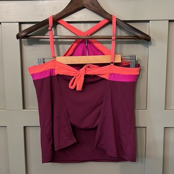 BECCA By Rebecca Virtue 2 Piece Metropolis Tankini Top & Bottom Size Medium - Picture 6 of 12